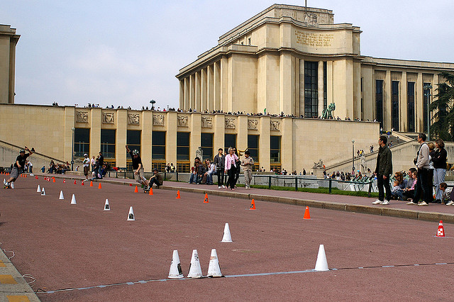 Finale des Pirates Slalom au Trocadéro