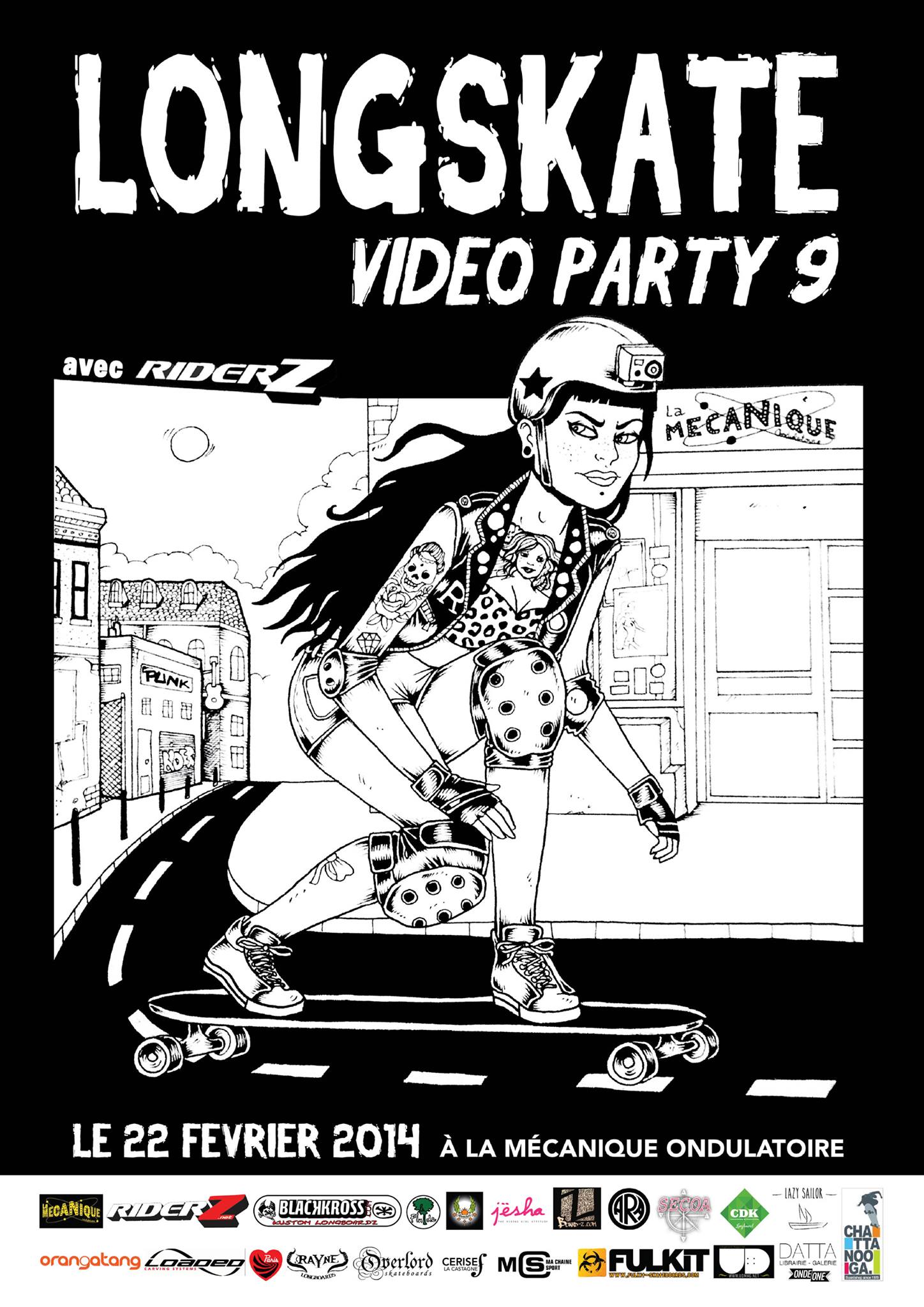 Longskate Video Party les 21 et 22 février 2014