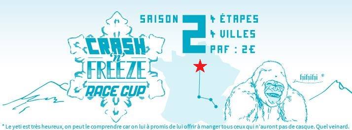 Crash&rsquo;n&rsquo;Freeze Race Cup 2/4 – 12 janvier 2014 – Orsay