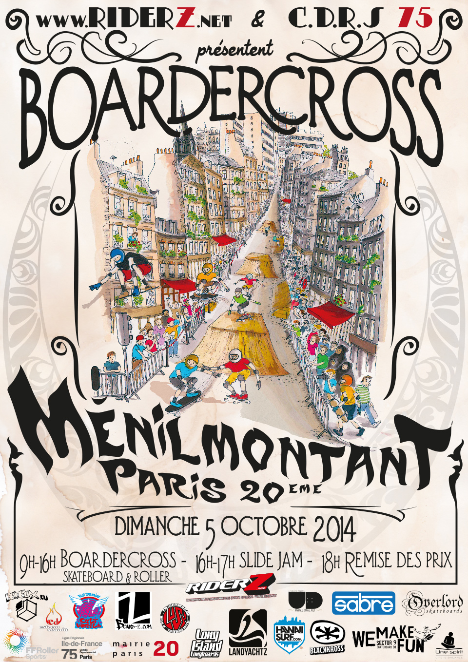 Riderz BoarderX Ménilmontant, les news !