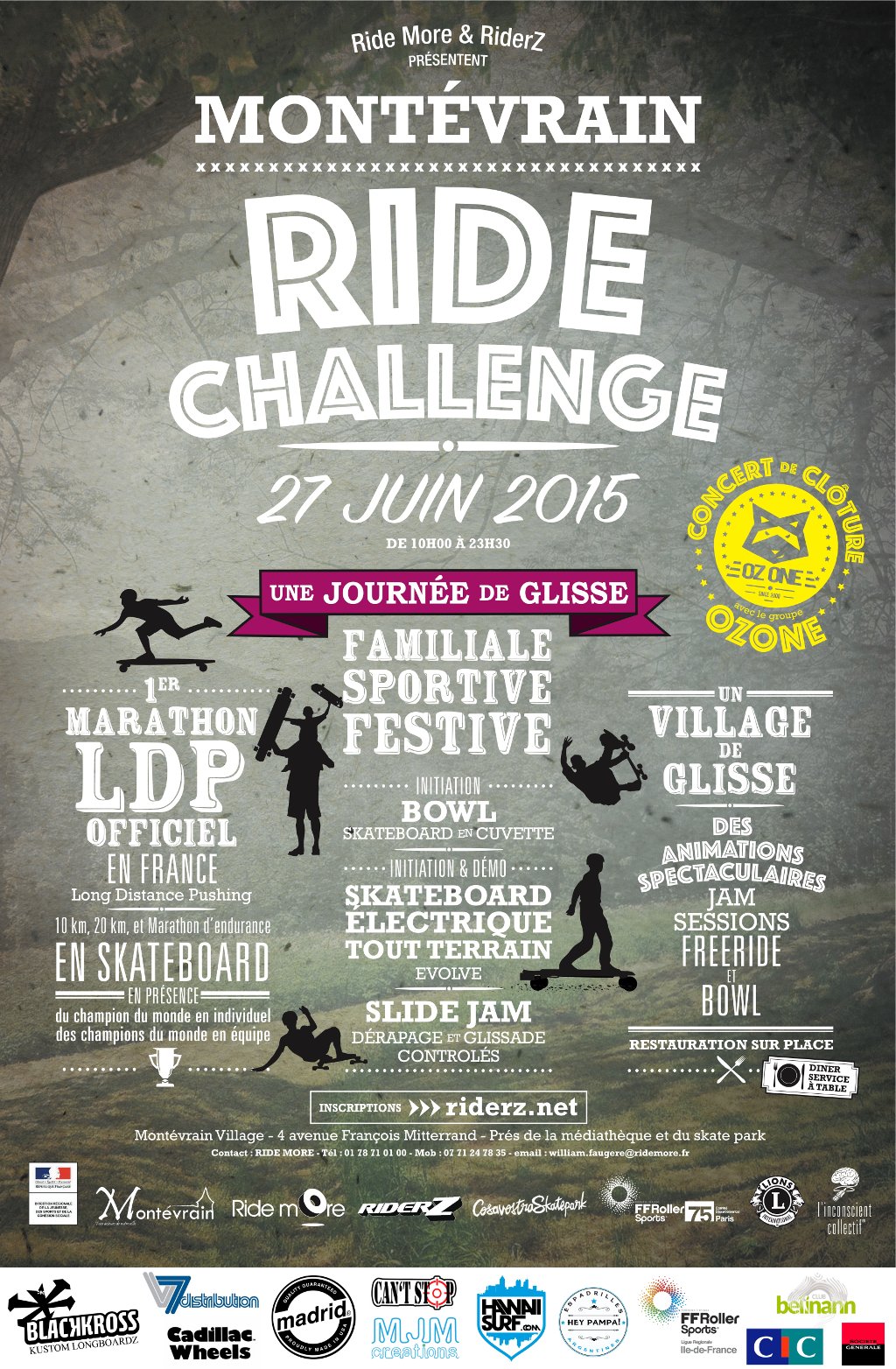 Montévrain Ride Challenge 2015 : infos et inscriptions