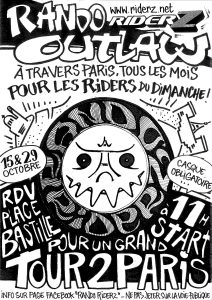 Prochaines randos Riderz les 15 et 29 octobre