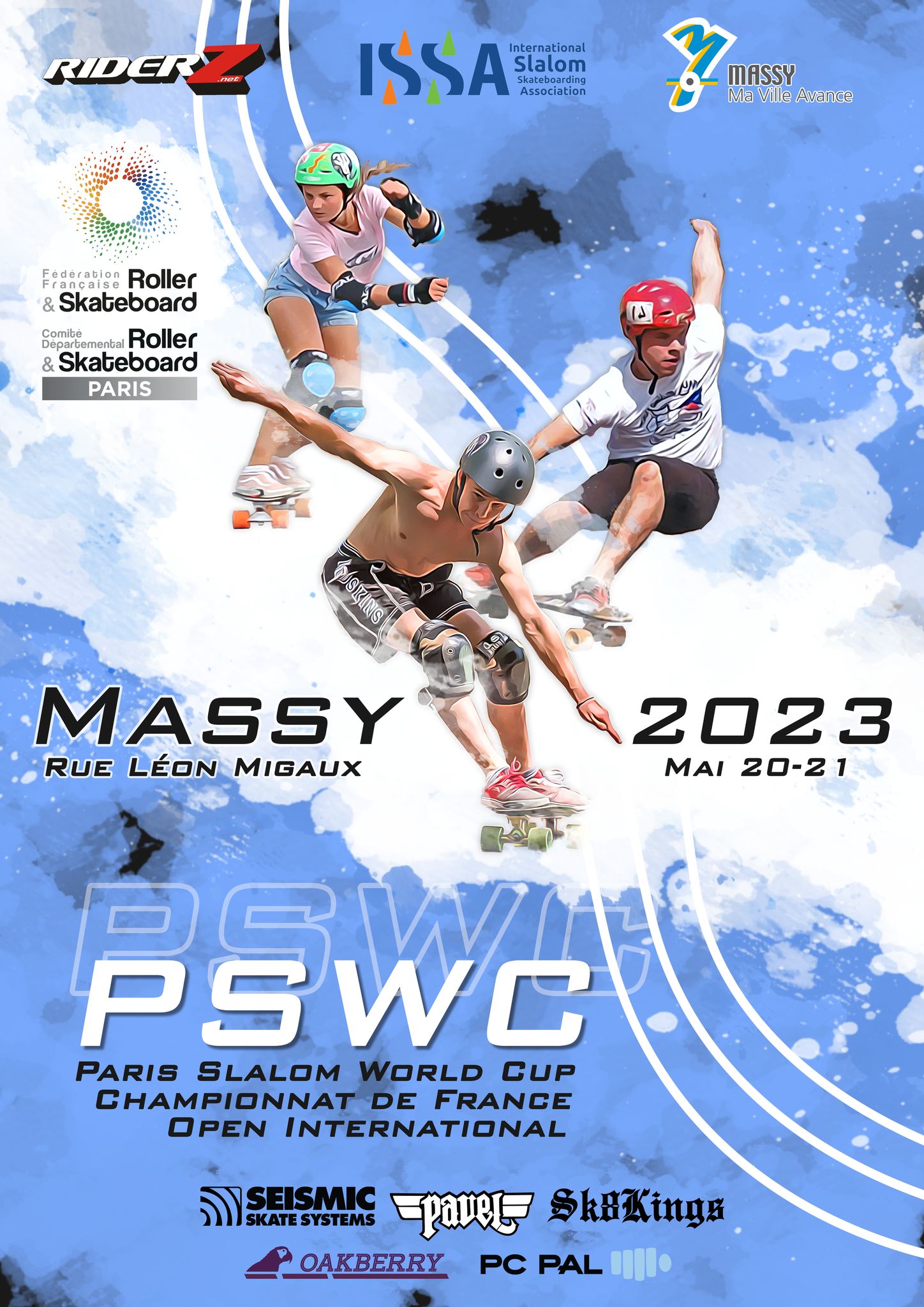Paris Slalom World Cup 2023, les 20 et 21 mai à Massy !