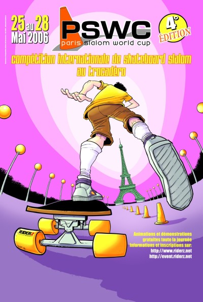 Riderz présente la quatrième Paris Slalom World Cup